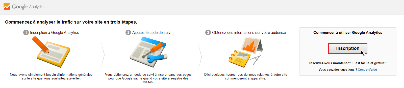 Commencer à utiliser Google Analytics